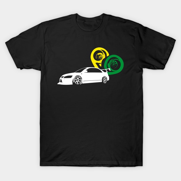 mitsubishi evolution T-Shirt by sok3